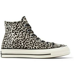 Converse High Top All Star Leopard Print Pony Hair